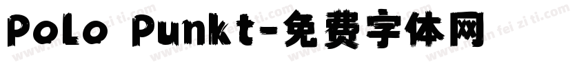 Polo Punkt字体转换